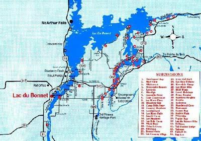 Roadmap of immediate 				Lee River area